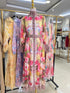 Floral Button Down Long Maxi Dress